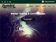 Tablet Screenshot of dynamictesting.com